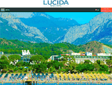 Tablet Screenshot of lucidabeach.com